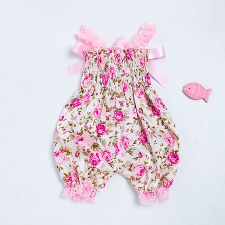 Baby harempakje/jumpsuit met haarbandje