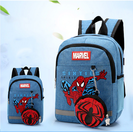 Rugzak schooltas Spiderman jeans givatokidz